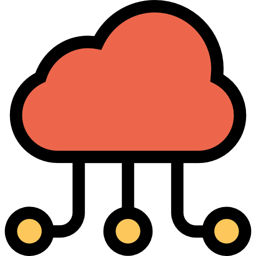 Cloud computing ícono