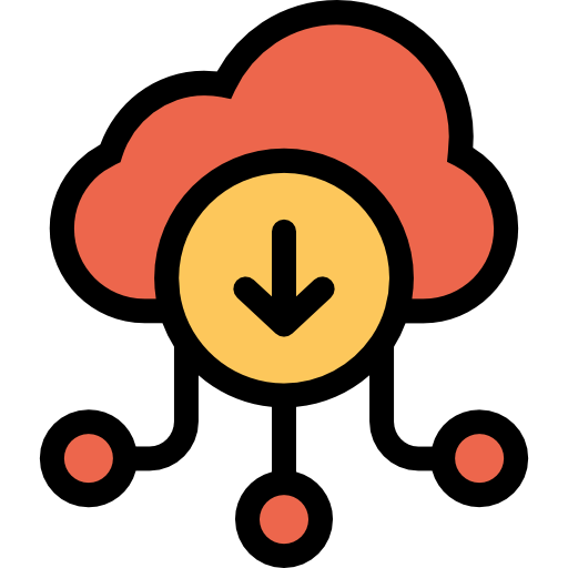 Cloud computing icon