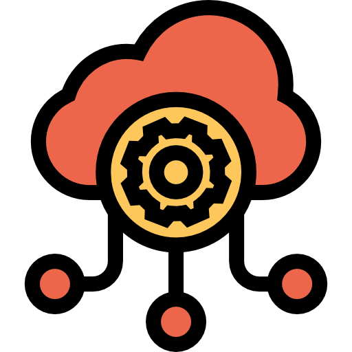 Cloud computing icon
