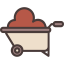 Wheelbarrow icon 64x64