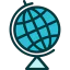 Globe icon 64x64