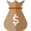Money bag icon 64x64