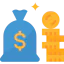 Money bag icon 64x64