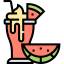 Watermelon smoothie icon 64x64