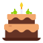Birthday cake icon 64x64
