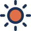 Sun icon 64x64