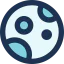 Full moon 图标 64x64