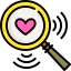 Magnifying glass icon 64x64