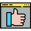 Thumbs up ícono 64x64