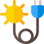 Solar plug アイコン 64x64