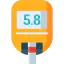 Sugar blood level icon 64x64