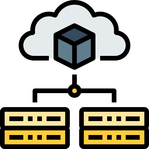 Cloud computing icon