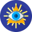 Eye symbol icon 64x64