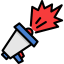 Megaphone Symbol 64x64