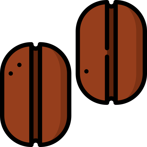 Coffee beans icon
