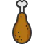 Chicken leg icon 64x64