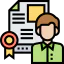Certificate icon 64x64
