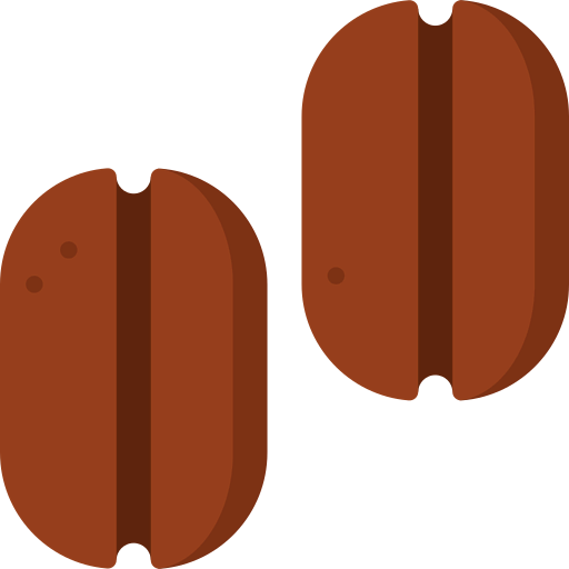 Coffee beans icon