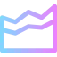 Line chart biểu tượng 64x64