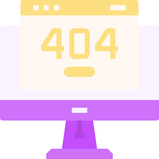Error 404 icon