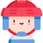 Hockey player icon 64x64