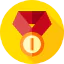 Gold medal icon 64x64