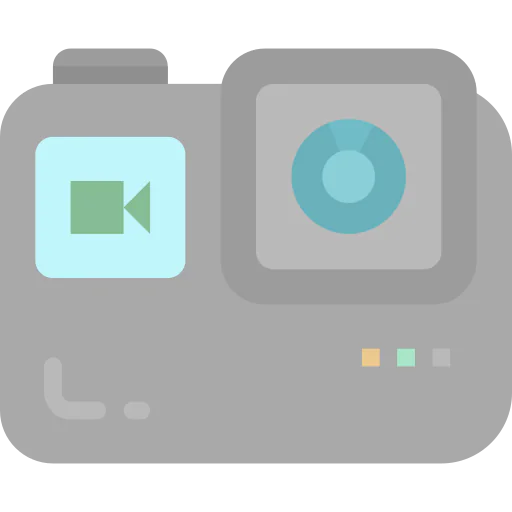 Action camera icon