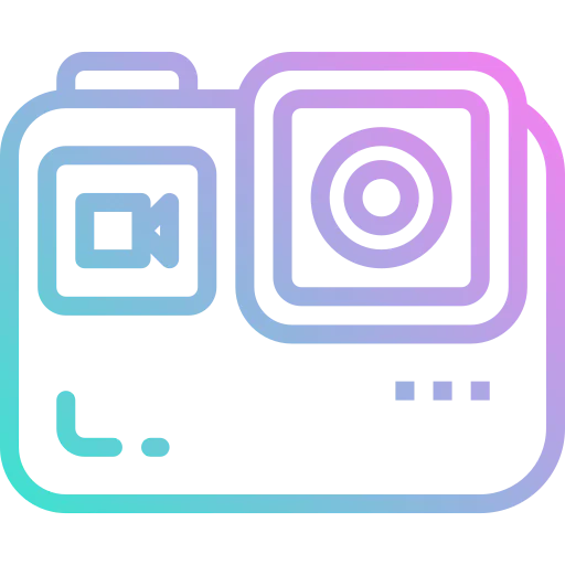 Action camera icon