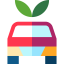 Eco car icon 64x64