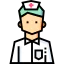 Male nurse icon 64x64
