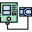 Blood pressure meter icon 64x64