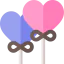 Heart balloon icon 64x64