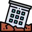 Earthquake icon 64x64