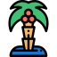 Palm tree icon 64x64