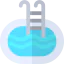 Swimming pool icon 64x64