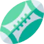 Rugby ball icon 64x64
