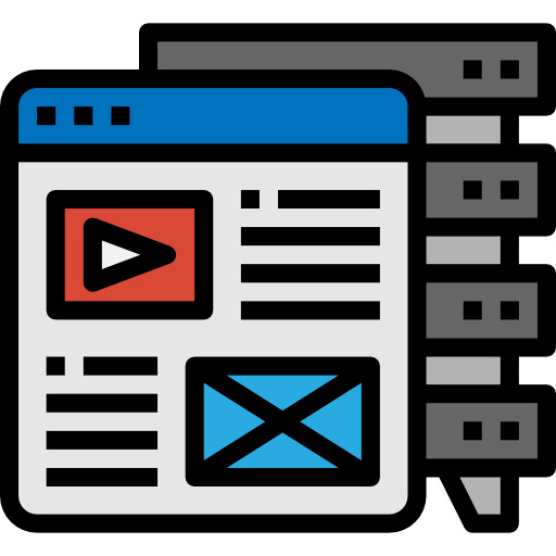 Web hosting icon