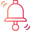 Alarm bell icon 64x64