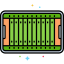 American football field icon 64x64