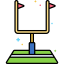 American football field icon 64x64