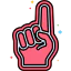 Foam hand icon 64x64