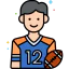 American football player icon 64x64