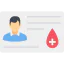 Blood donor card іконка 64x64