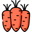 Carrots icon 64x64