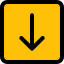 Down arrow icon 64x64