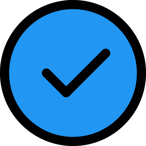 Tick mark icon