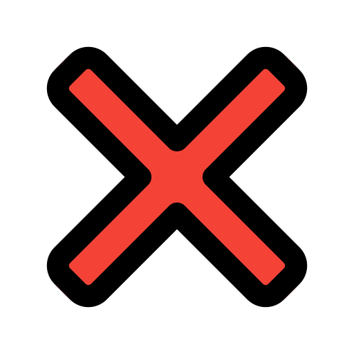 Crossed icon