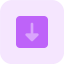 Down arrow icon 64x64