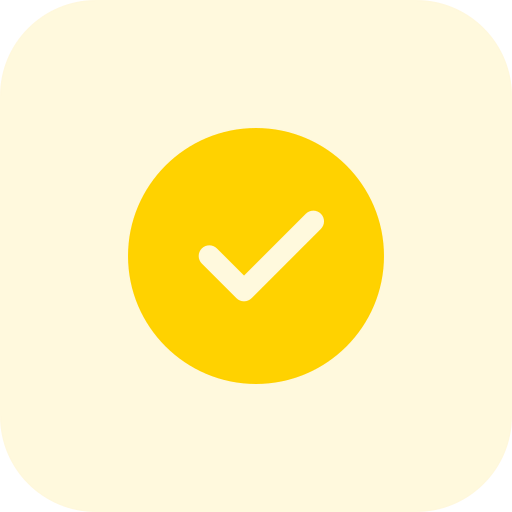 Tick mark icon