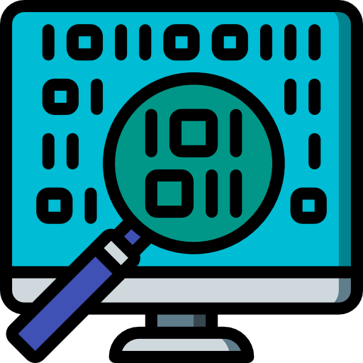 Binary code icon